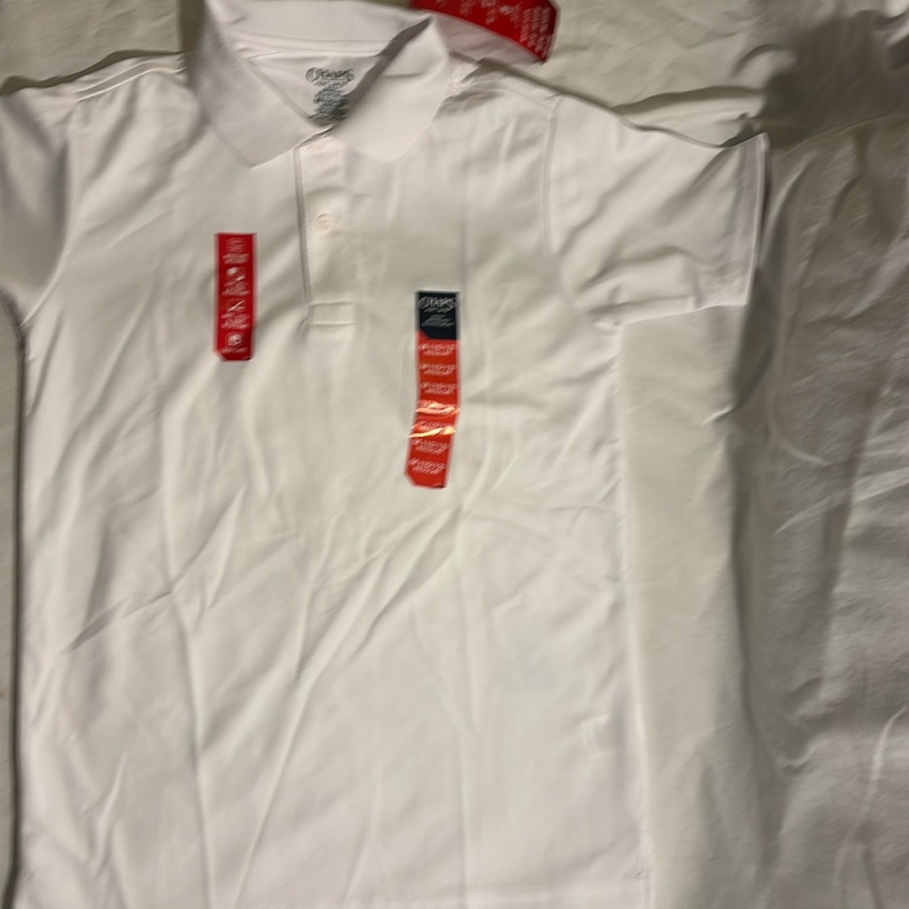 Chaps Boys Polo Medium 10/12 new with tags
